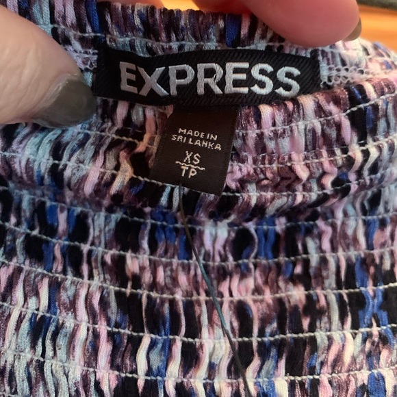 Express Double Slit Off the Shoulder Maxi Dress. NWT - Picture 8 of 11